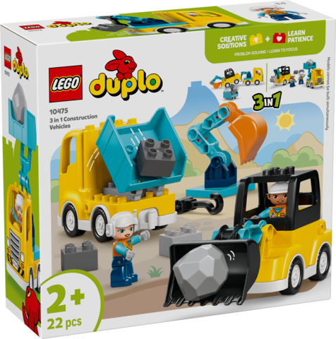 LEGO 10475 Duplo 3 in 1 Construction Vehicle