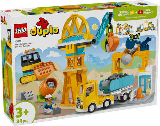 LEGO 10476 Duplo 3 in 1 Construction Site