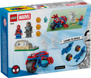 LEGO 11206 Marvel Spidey on his Motorcycle vs Rhino