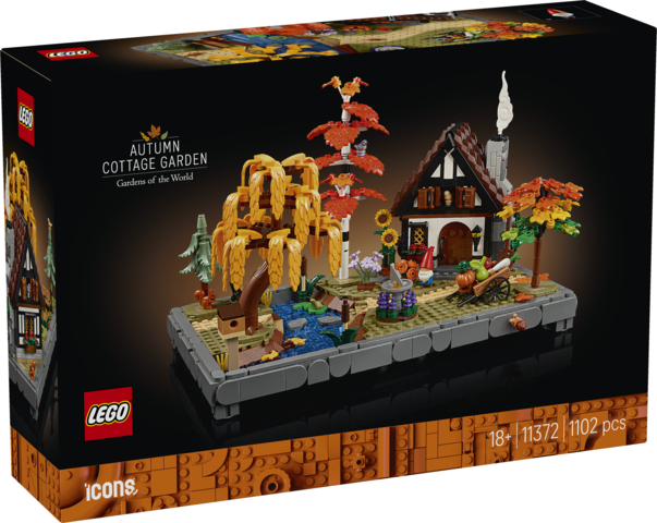LEGO 11372 Icons Autumn Cottage Garden
