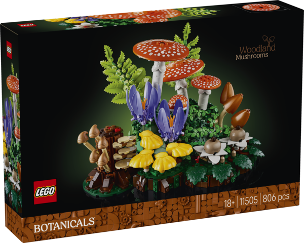 LEGO 11505 Icons Woodland Mushrooms
