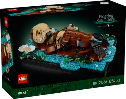 LEGO 21366 Ideas Floating Sea Otter
