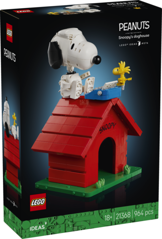 LEGO 21368 Icons Peanuts Snoopys Doghouse