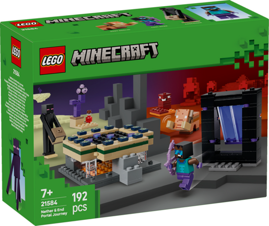LEGO 21584 Minecraft Nether & End Portal Journey