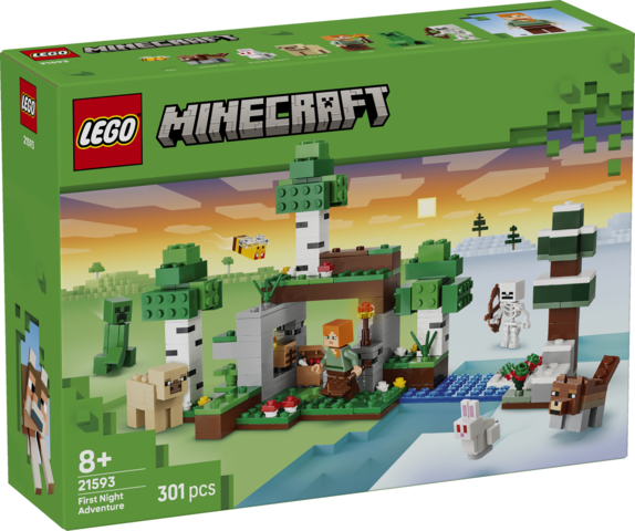 LEGO 21593 Minecraft First Night Adventure