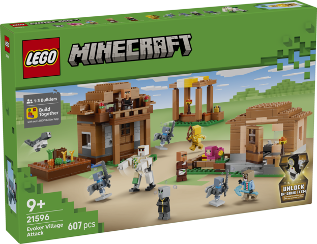LEGO 21596 Minecraft Evoker Village Attack