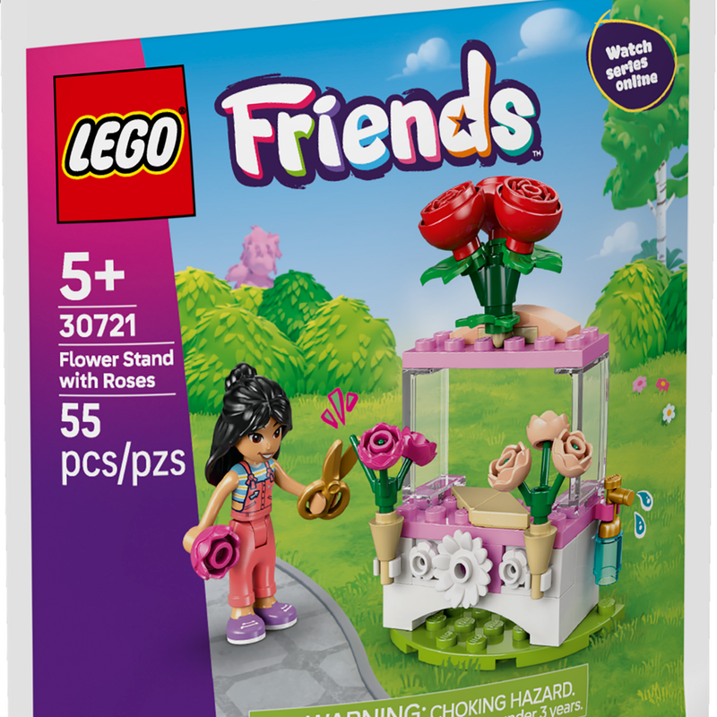 LEGO 30721 Friends Flower Stand With Roses