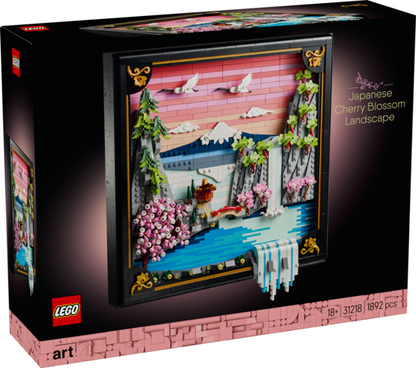 LEGO 31218 Art Japanese Cherry Blossom Landscape