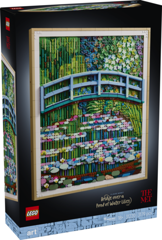 LEGO 31220 Art Claude Monet - Bridge Over A Pond Of Water Lillies