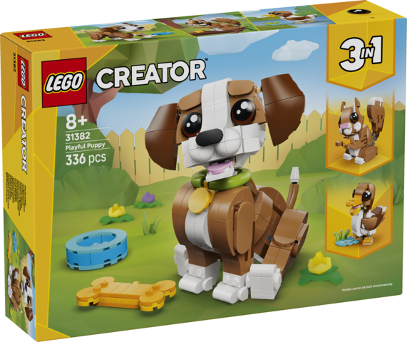 LEGO 31382 Creator 3 in 1 Cute Animals Playful Puppy