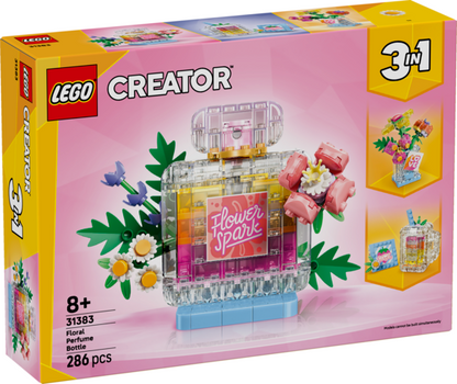 LEGO 31383 Creator 3 in 1 Floral Decor Perfume Bottle