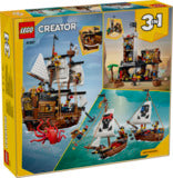 LEGO 31387 Creator 3 in 1 Iconic Pirate Ship