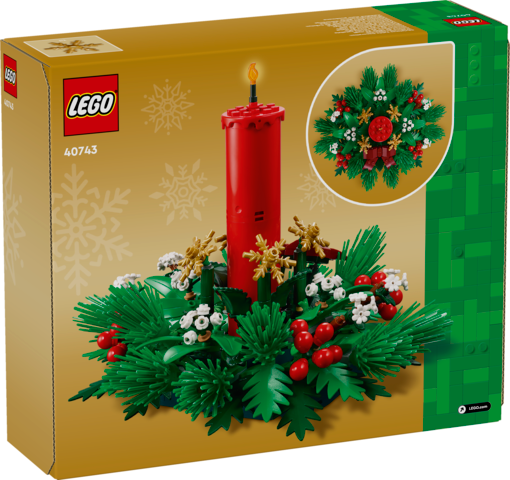 LEGO 40743 Christmas Table Decoration