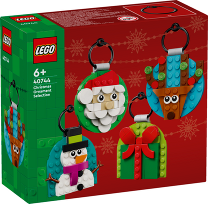 LEGO 40744 Christmas Ornament Selection