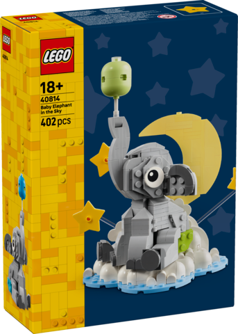 LEGO 40814 Baby Elephant in the Sky