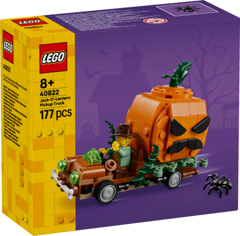 LEGO 40822 Jack-O-Lantern Pickup Truck