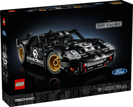 LEGO 42223 Technic 1966 Ford GT40 MKII Race Car