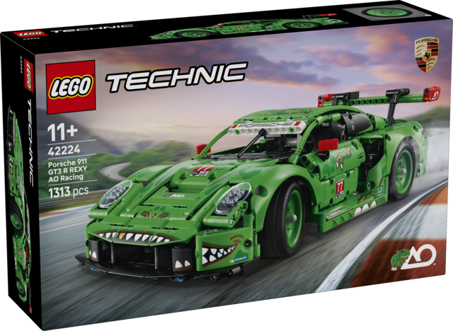 LEGO 42224 Technic Porsche 911 GT3 R REXY AO Racing