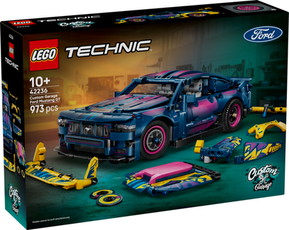 LEGO 42236 Custom Garage Ford Mustang