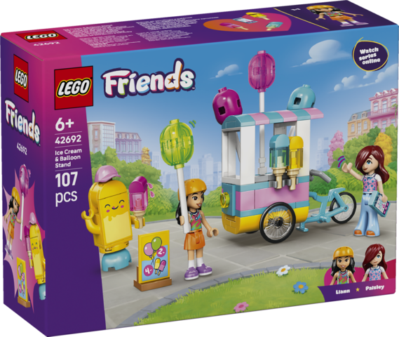 LEGO 42692 Friends Ice Cream & Balloon Stand
