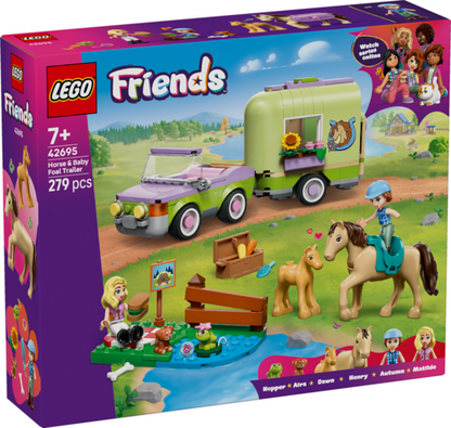 LEGO 42695 Friends Horse & Baby Foal Trailer