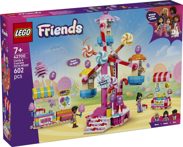 LEGO 42700 Friends Candy & Cupcake Ferris Wheel