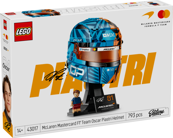 LEGO 43017 McLaren F1 Oscar Piastri Helmet