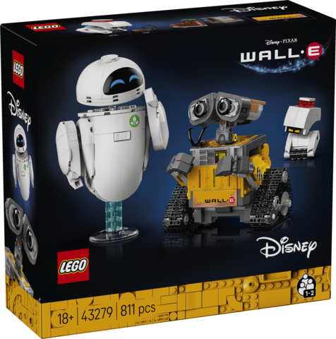LEGO 43279 Disney Pixar WALL-E & EVE