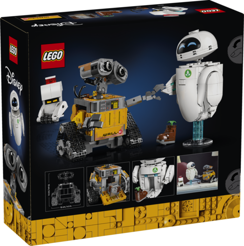 LEGO 43279 Disney Pixar WALL-E & EVE