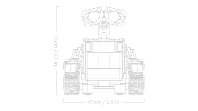 LEGO 43279 Disney Pixar WALL-E & EVE
