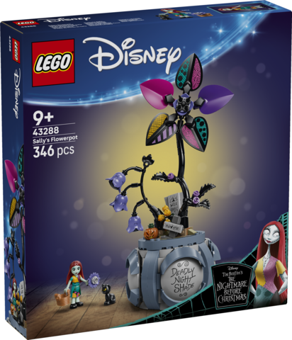LEGO 43288 Nightmare Before Christmas Sallys Flowerpot