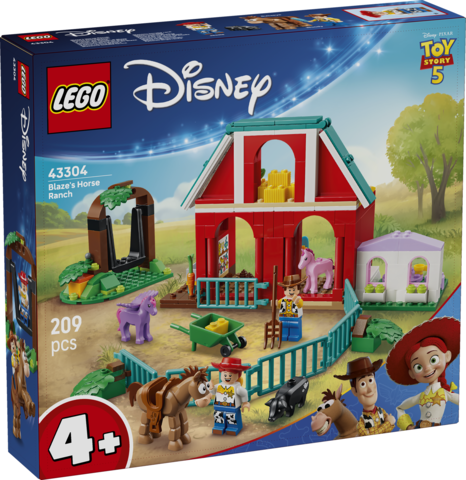 LEGO 43304 DISNEY Toy Story Blaze's Horse Ranch