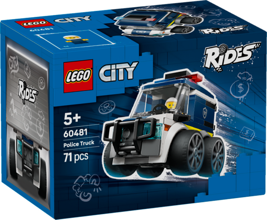 LEGO 60481 City Rides - Police Truck