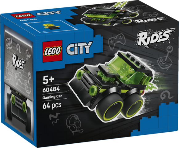 LEGO 60484 City Rides - Gaming Race Car