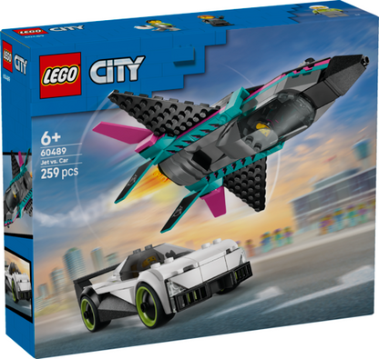 LEGO 60489 City Jet vs. Car