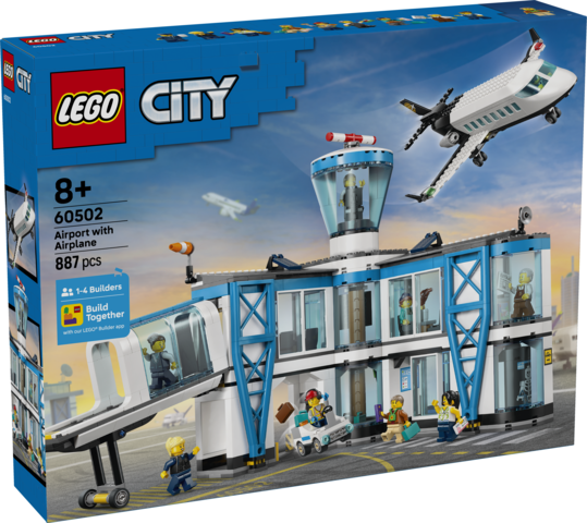 LEGO 60502 City Airport with Airplane