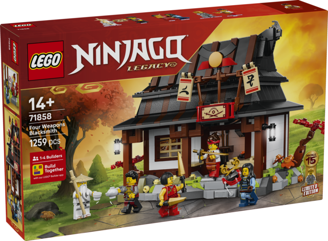 LEGO 71858 Ninjago Four Weapons Blacksmith