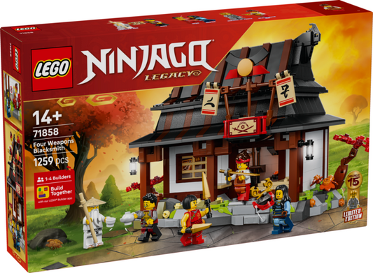 LEGO 71858 Ninjago Four Weapons Blacksmith