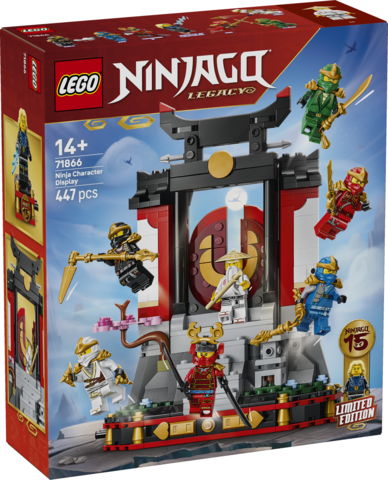 LEGO 71866 Ninjago Ninja Character Display