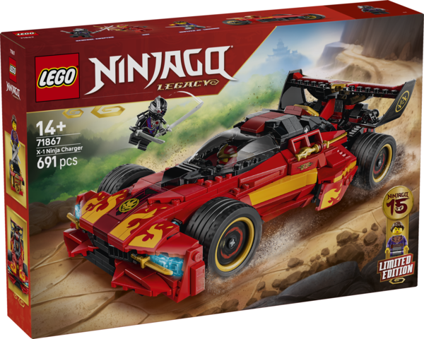 LEGO 71867 Ninjago X-1 Ninja Charger 15th Anniversary