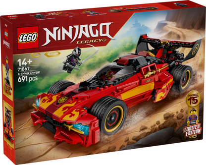 LEGO 71867 Ninjago X-1 Ninja Charger 15th Anniversary