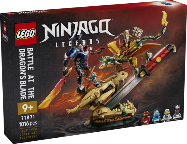 LEGO 71871 Ninjago Battle at the Dragons Blade