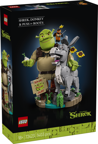 LEGO 72423 Shrek Donkey & Puss in Boots