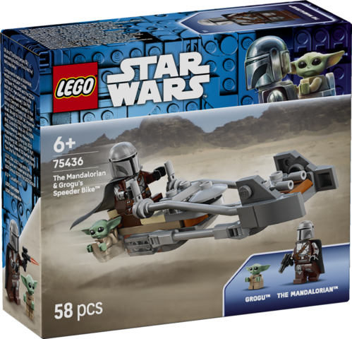LEGO 75436 Star Wars The Mandalorian & Grogus Speeder Bike