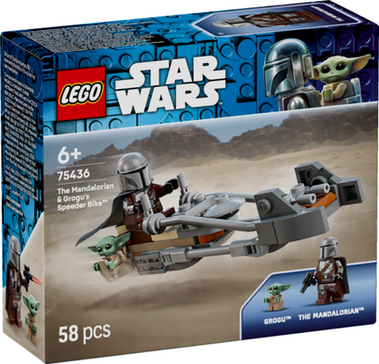LEGO 75436 Star Wars The Mandalorian & Grogus Speeder Bike