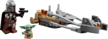 LEGO 75436 Star Wars The Mandalorian & Grogus Speeder Bike
