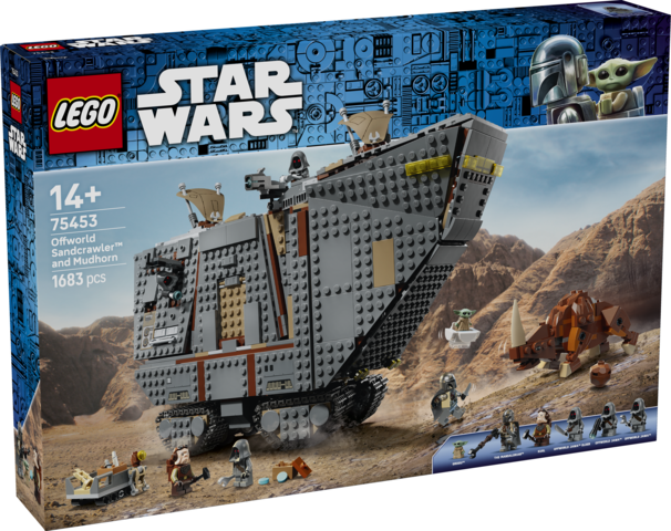 LEGO 75453 Offworld Sandcrawler and Mudhorn