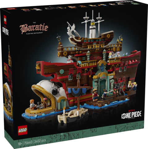 LEGO 75640 One Piece Baratie Floating Restaurant