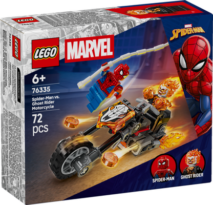 LEGO 76335 Marvel Spider-Man vs. Ghost Rider Motorcycle