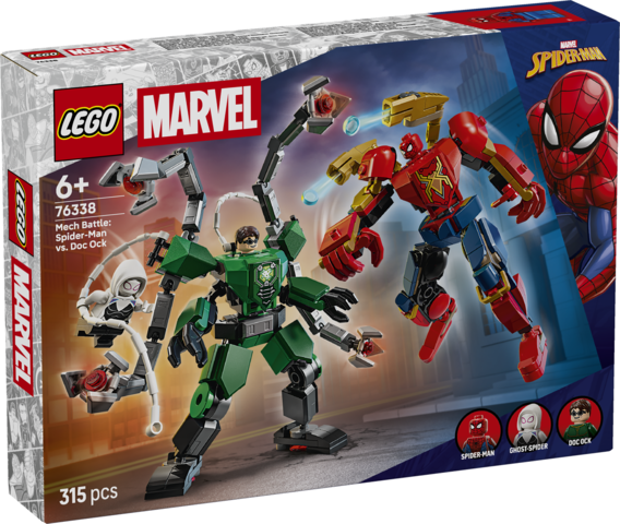 LEGO 76338 Marvel Mech Battle Spider-Man